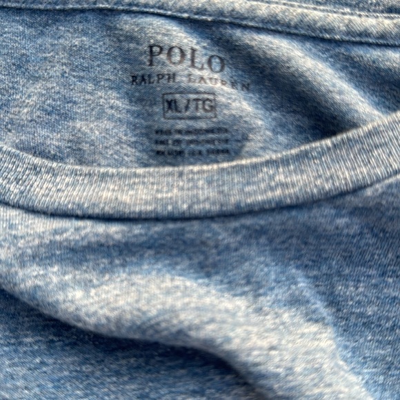 Polo Ralph Lauren Men's Blue Tee Shirt Size XL - Picture 3 of 4